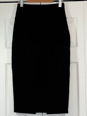Rudsak Black Stretch Long Pencil Skirt